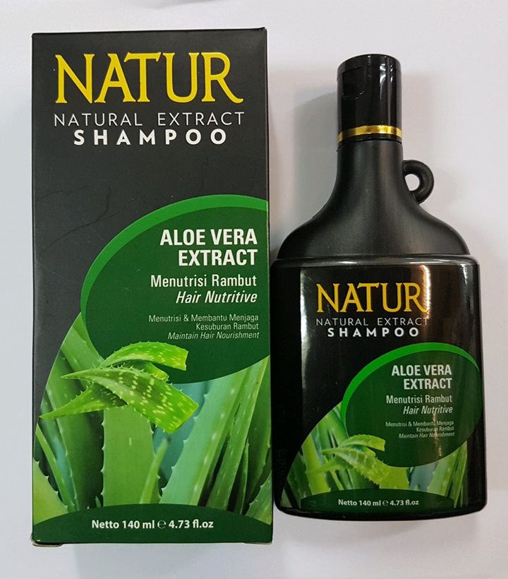 Natur Natural Extract Shampo Aloe Vera Extract