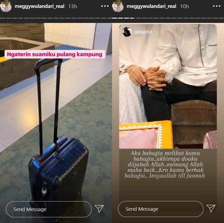 Baru Sebulan Cerai Dari Kiwil, Meggy Wulandari Sudah Nikah Lagi dan Tunjukkan Sosok Suami Baru