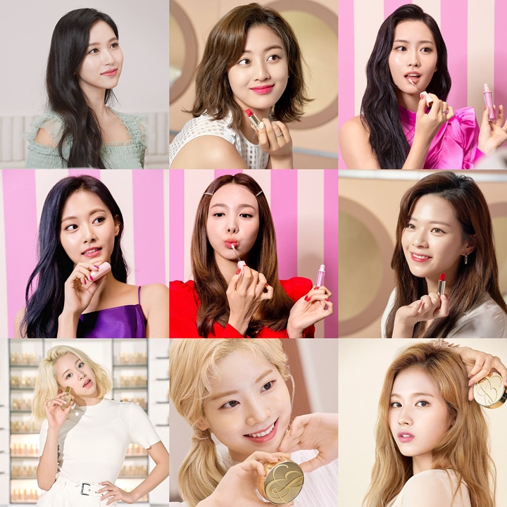 Jadi Model Brand Kosmetik Sama, Visual Yoona dan TWICE Dibandingkan 2