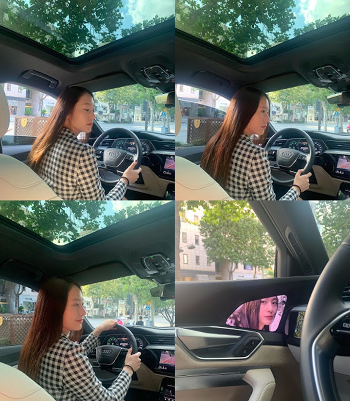 Foto Krystal f(x) Nyetir Mobil Mewah Jadi Bahan Gosip