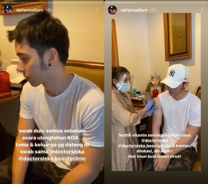 Stefan dan Celine Evangelista Tes Swab Semua Tamu Undangan di Pesta Ultah Baby Koa, Keluarkan Modal Lebih