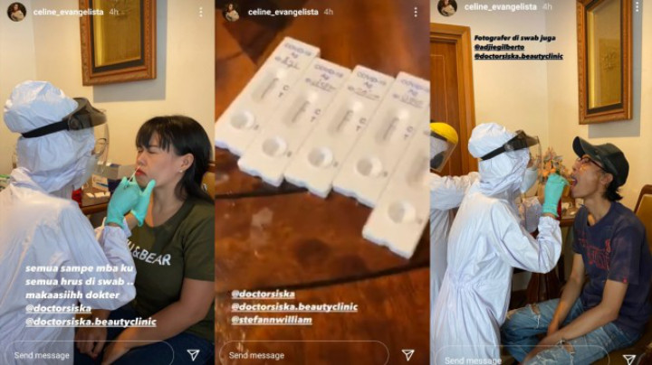 Stefan dan Celine Evangelista Tes Swab Semua Tamu Undangan di Pesta Ultah Baby Koa, Keluarkan Modal Lebih
