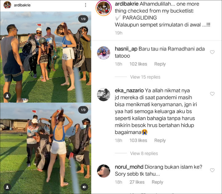 Nia Ramadhani Pakai Tank Top Pamer Body Seksi, Disindir Tak Islam Gegara Punya Tato di Punggung