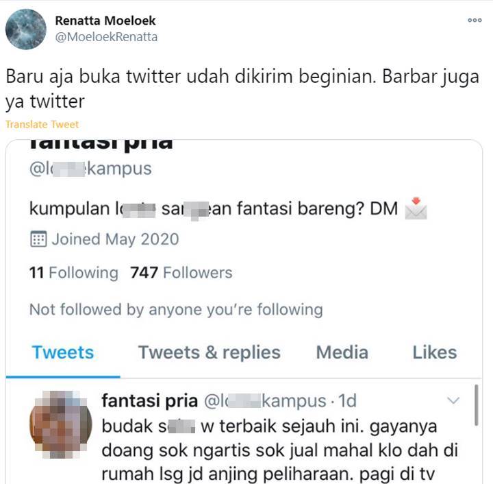 Jadi Korban Pelecehan di Twitter, Chef Renatta Ogah Tindak Lanjuti