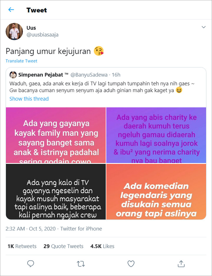 Bastian Komen Soal Pacar Iqbaal Ramadhan, Audi Marissa \'Ngidam\' Dipuji Suami Makin Cantik-Topik Pagi