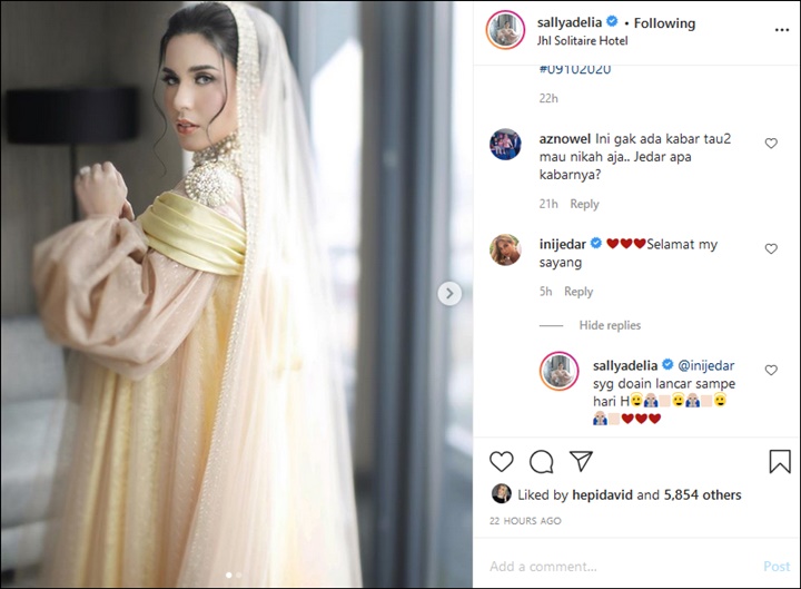 Sikap Jedar Pada Sally Adelia