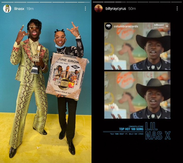 BBMA 2020: Lil Nas X-Billy Ray Cyrus Raih Kategori Pertama Top Hot 100 Song Lewat \'Old Town Road\'