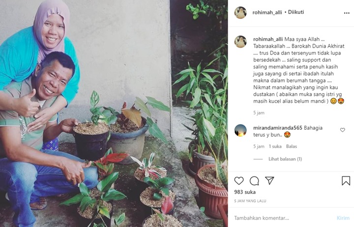 Rohimah Kembali Pamer Kemesraan, Kiwil \'Diperingatkan\' Tak Lagi Tambah Istri