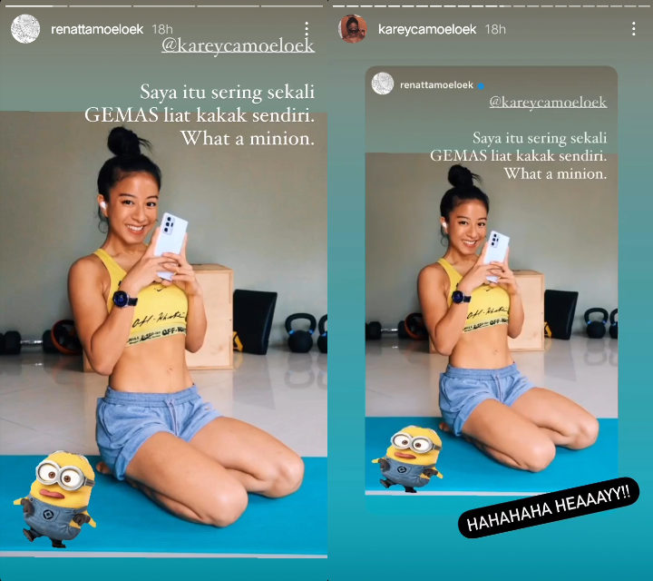 Chef Renatta Gemas Sampai Samakan Sang Kakak dengan Minion Gara-gara Persamaan Foto Ini