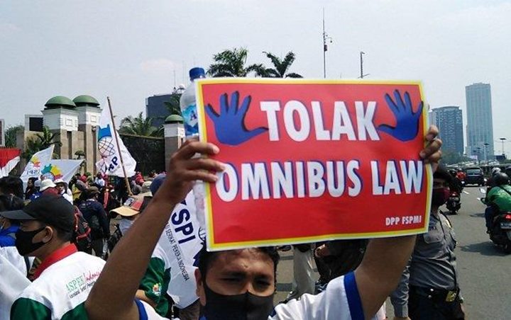 Tolak UU Ciptaker, Ribuan Buruh dan Mahasiswa Bakal 'Geruduk' Istana di Momen 1 Tahun Jokowi-Ma'ruf