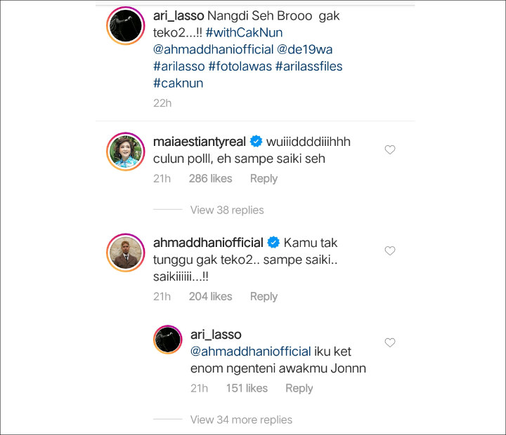 Ari Lasso Pamer Foto Jadul Lagi Culun-culunnya, Maia Estianty dan Ahmad Dhani \'Berebut\' Komentar