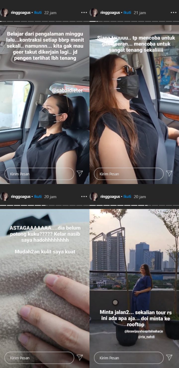 Ringgo Agus Rahman Curhat Drama Yang Terjadi Jelang Istrinya Melahirkan