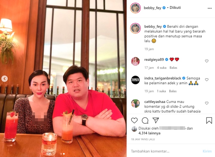 Katty Butterfly Resmi Jadi Mualaf, Mantan Suami Dekati Bebby Fey?