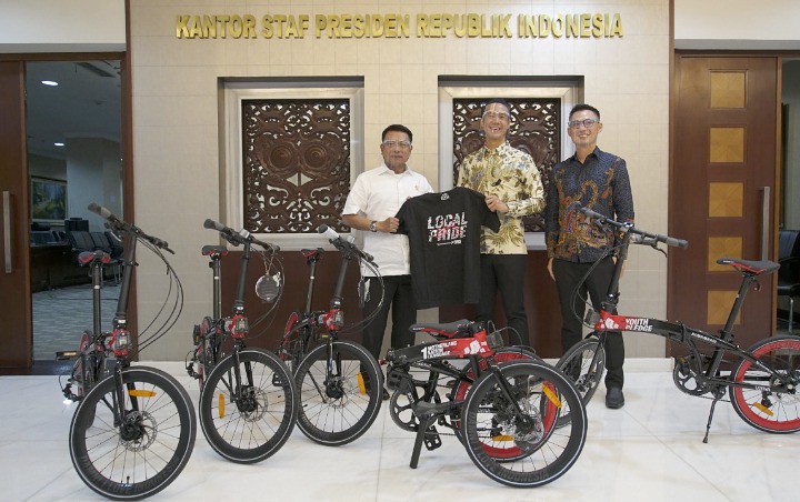 Geger Disangka Gratifikasi, Moeldoko Buka Suara soal Sepeda Pemberian Daniel Mananta ke Jokowi