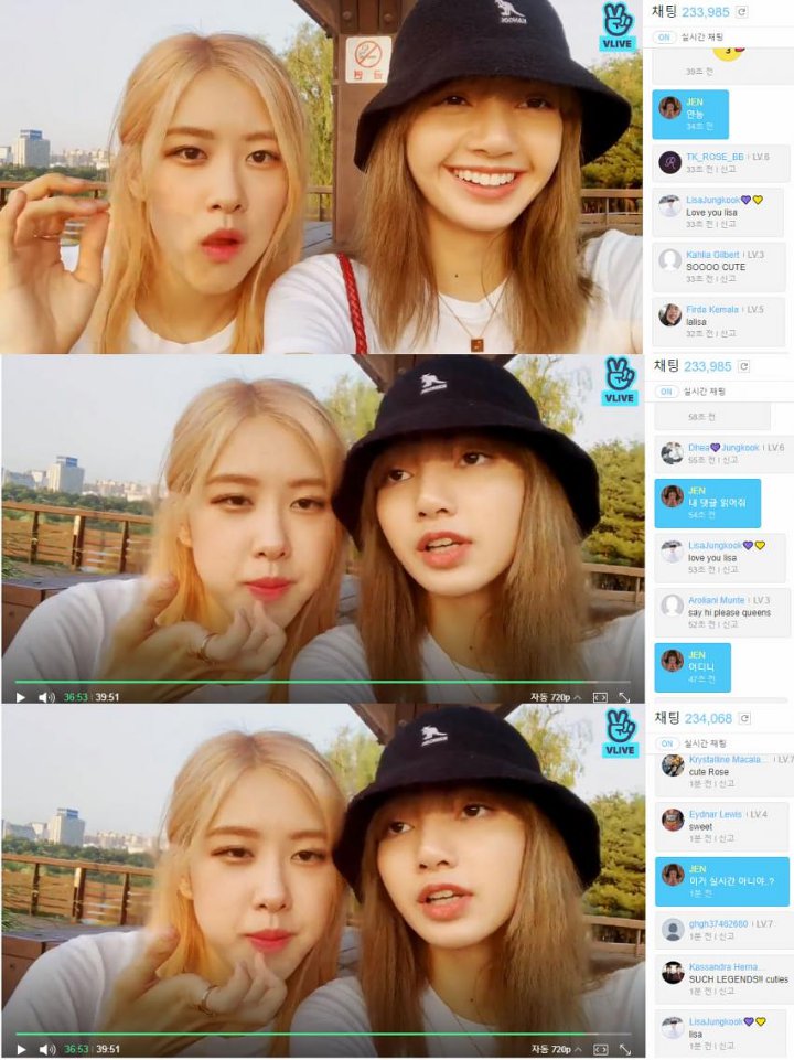 Rose dan Lisa Pernah Siaran Live Berduaan Cuekin Jennie BLACKPINK