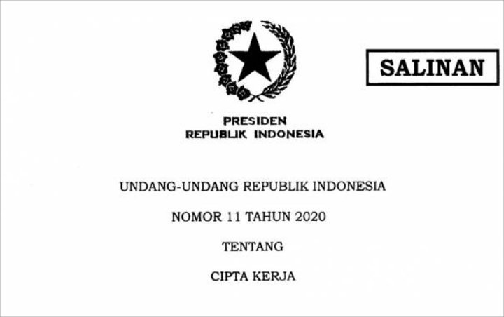 UU Ciptaker Sudah Diteken Jokowi, Pasal 'Ajaib' Kembali Ditemukan