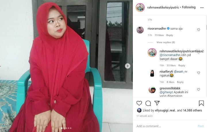 Kekeyi Mendadak Minta Pendapat Soal Gaya Seksinya, Komentar Rio Ramadhan Dibalas Menohok
