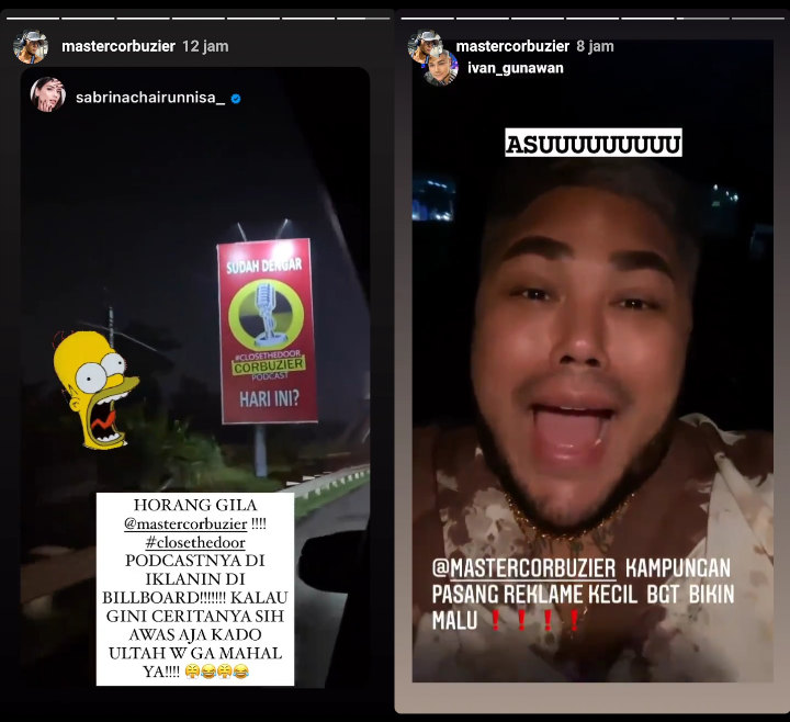 Deddy Corbuzier Pasang Reklame Promosikan Podcast, Ivan Gunawan Malu Hingga Bilang Kampungan