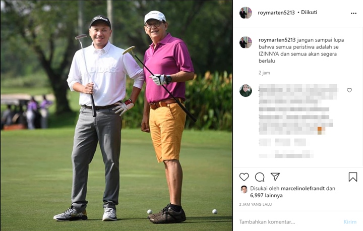 Roy Marten Tulis Pesan untuk Gading: Semua akan Segera Berlalu