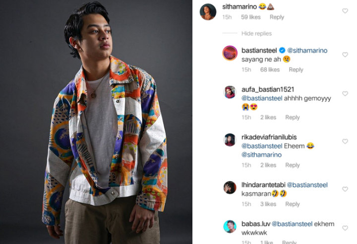 Komentar Sitha Marino di Postingan Bastian Steel Jadi Sorotan, Panggilan Sayang Terungkap
