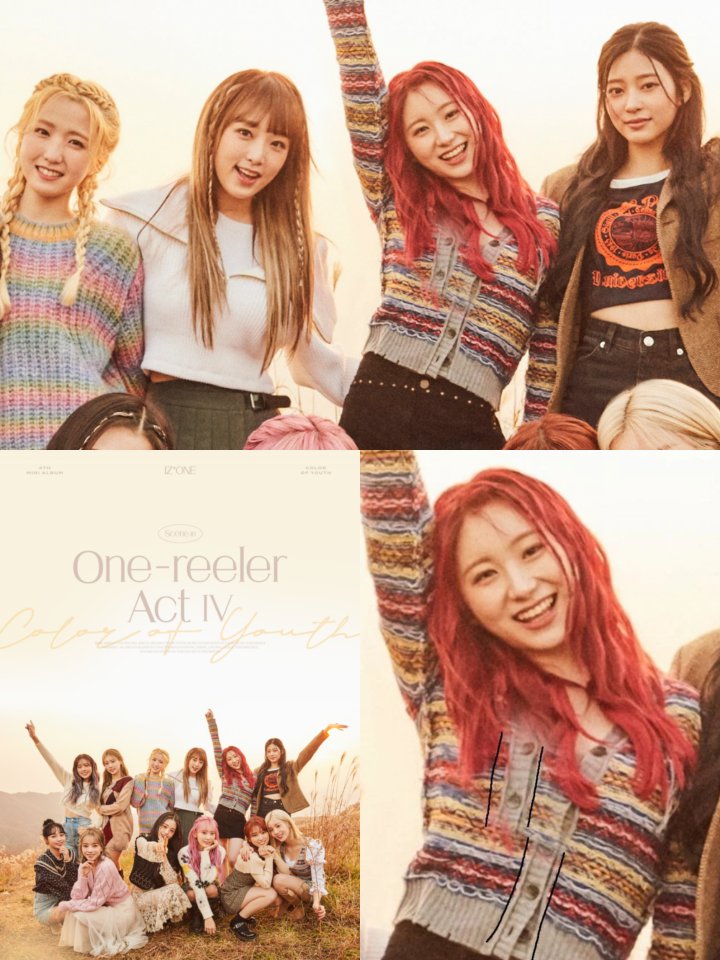 Ada Kesalahan Edit dalam Teaser Foto Comeback IZ