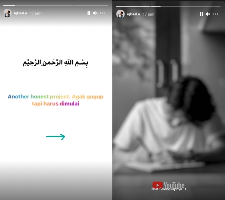 Iqbaal Ramadhan Buka Kanal YouTube, Simak Jadwal Tayang Vlog Perdana