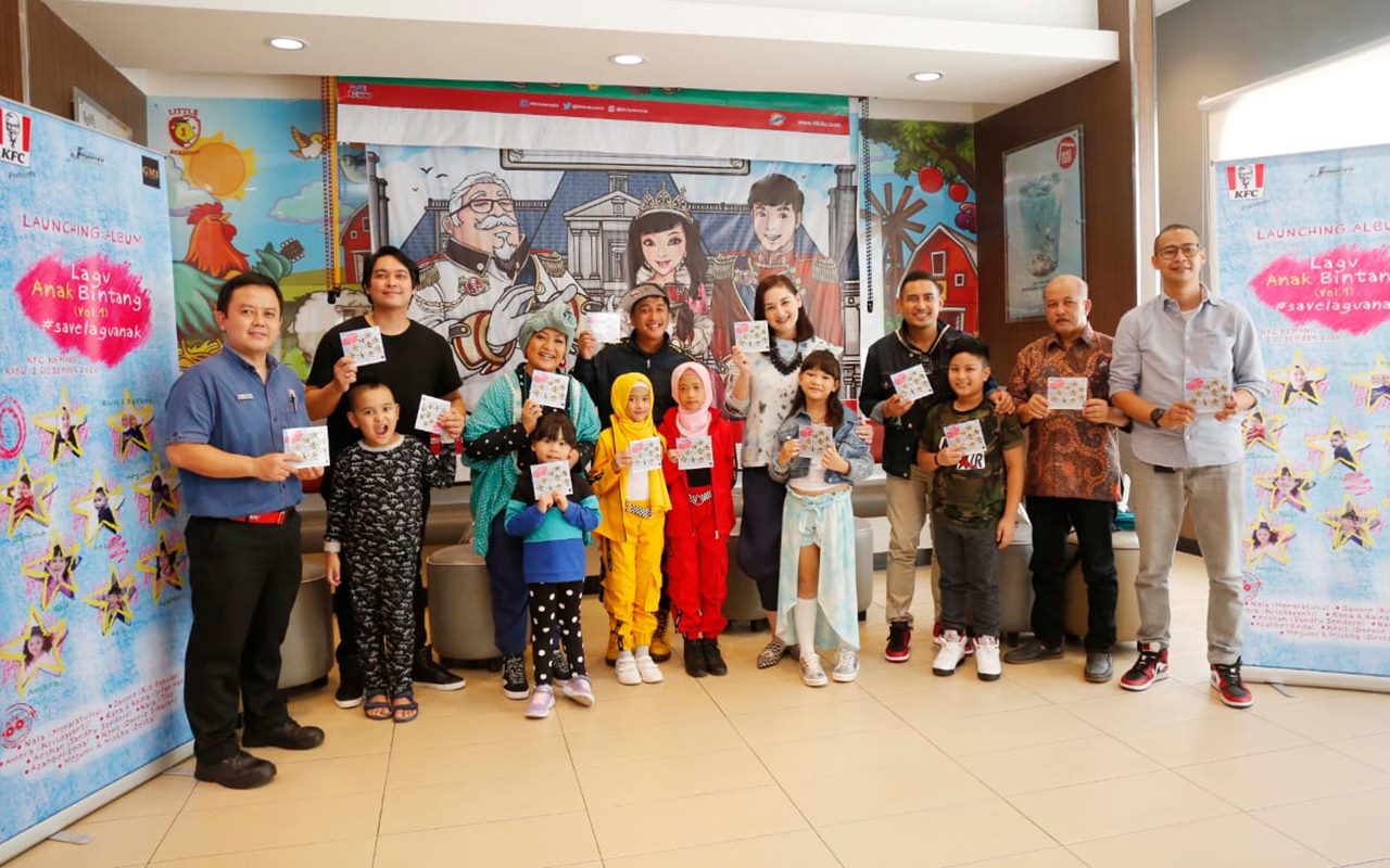 Anak Rio Febrian, Krisdayanti hingga Mona Ratuliu Ikut Nyanyi di Album 'Lagu Anak Bintang (Vol.1)'