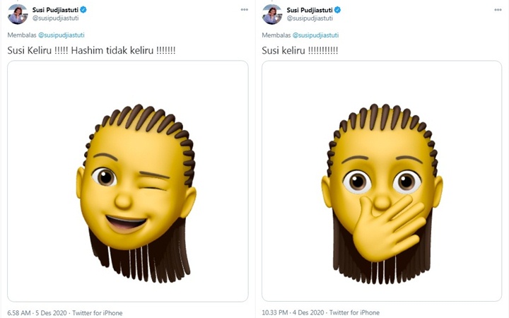 Reaksi Susi