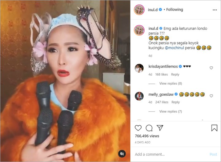 Aksi Kocak Inul Daratista Tirukan Gaya Bicara Barbie Kumalasari, Nyindir?