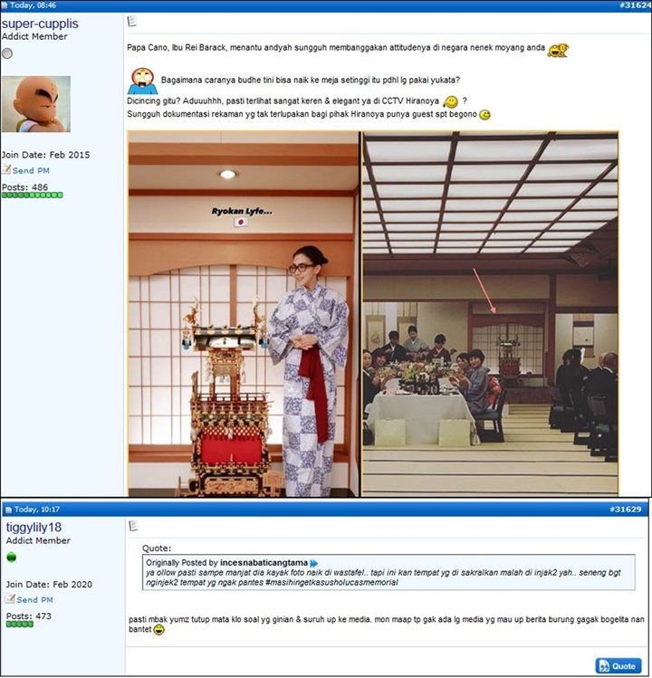 Syahrini di Jepang