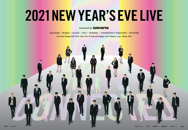 Big Hit Bakal Hadirkan Spesial Stage Halsey, Lauv Dan Steve Aoki Dalam \'2021 NEW YEAR\'S EVE LIVE\'