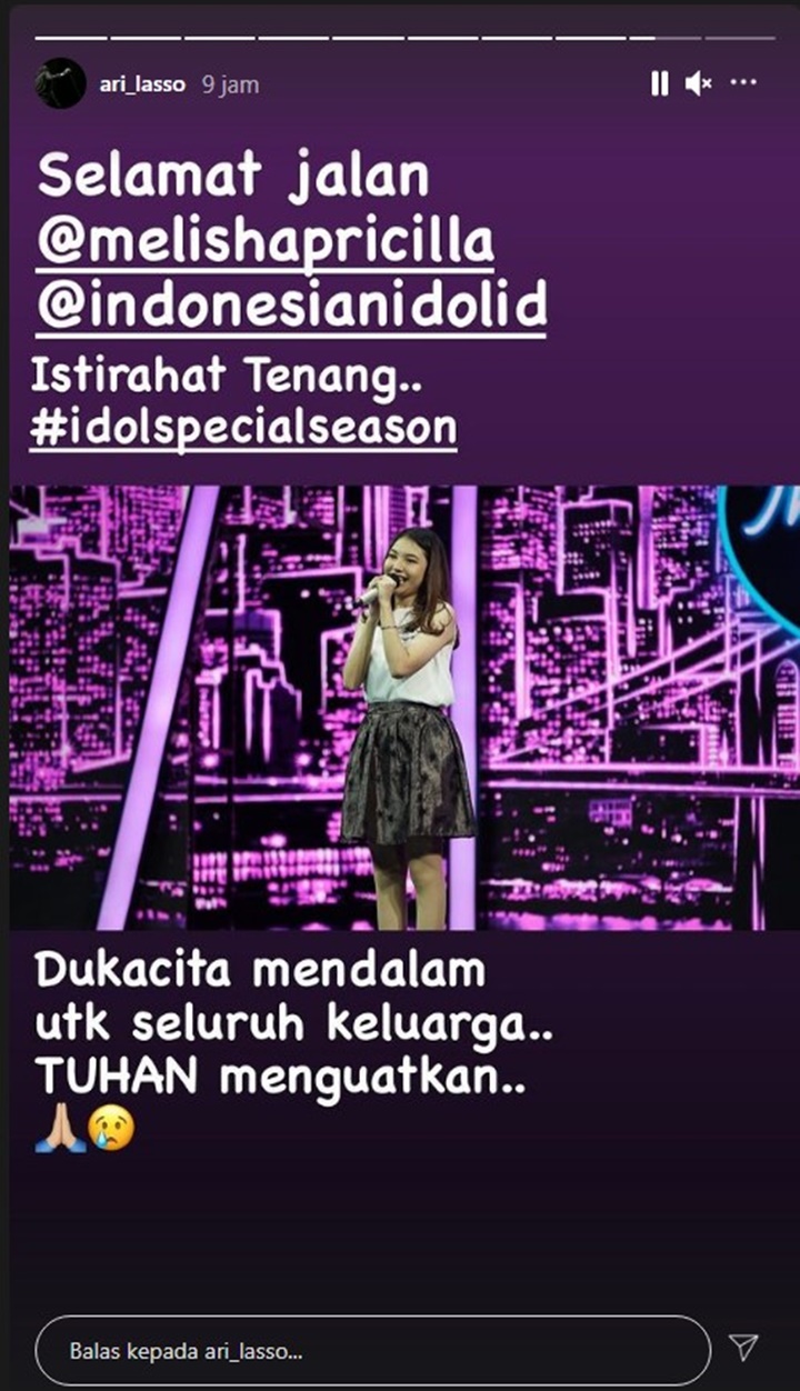 Melisha Sidabutar Meninggal. Para Juri \'Indonesian Idol\' Sampaikan Ungkapan Duka
