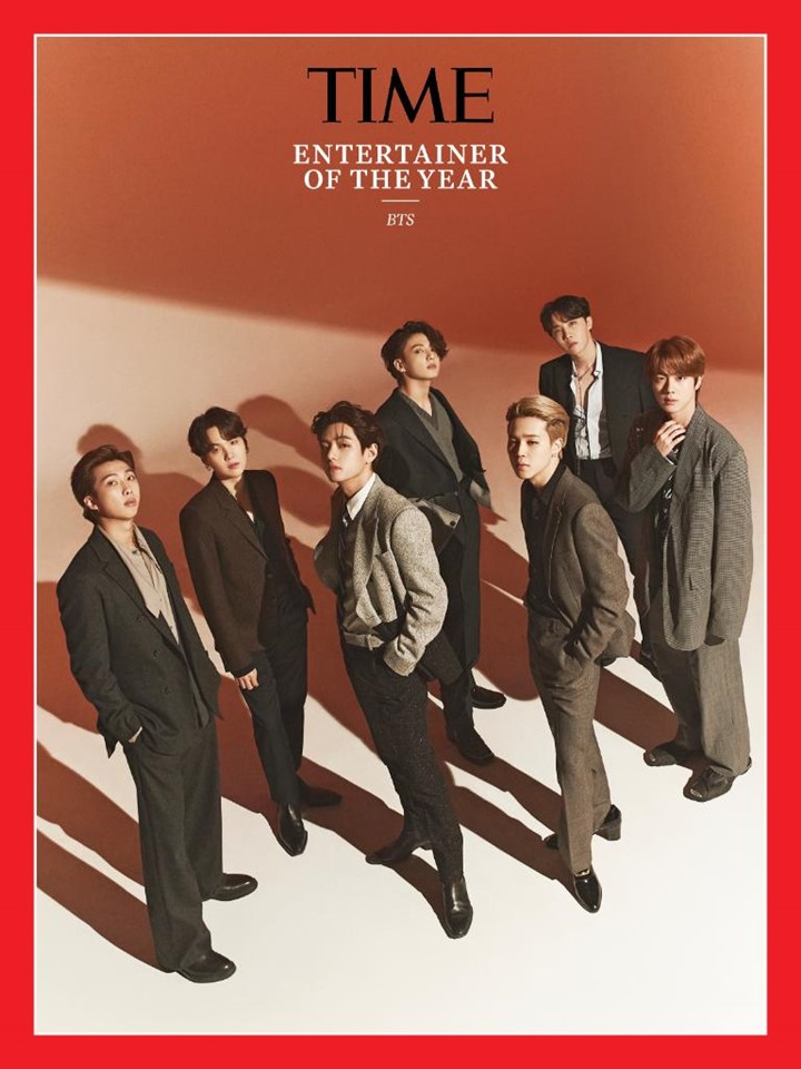 BTS Dinobatkan Sebagai \'Entertainer Of The Year 2020\' dari TIME