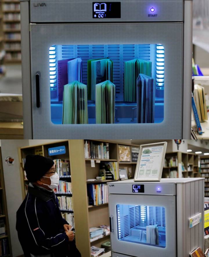 Menilik Perpustakaan Jepang Bersihkan Buku Dari Virus Corona