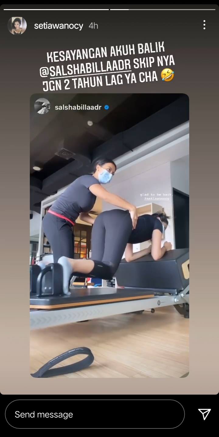 Postingan Terbaru Salshabilla Adriani Usai Insiden Tabrak Mobil, Asik Lakukan Ini