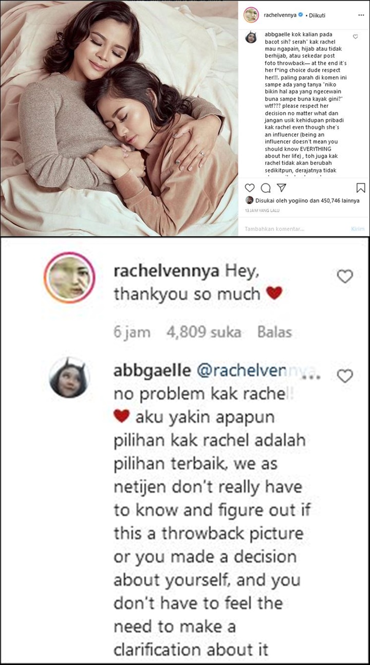 Dugaan Rachel Vennya Lepas Hijab