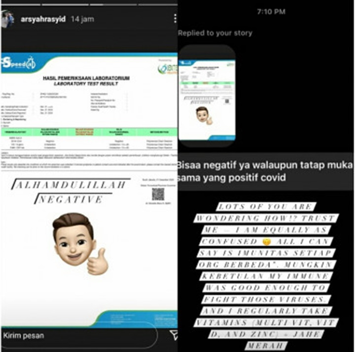 Pevita Pearce Masih Dirawat Karena COVID-19, Arsyah Rasyid Umumkan Hasil Tes Swab