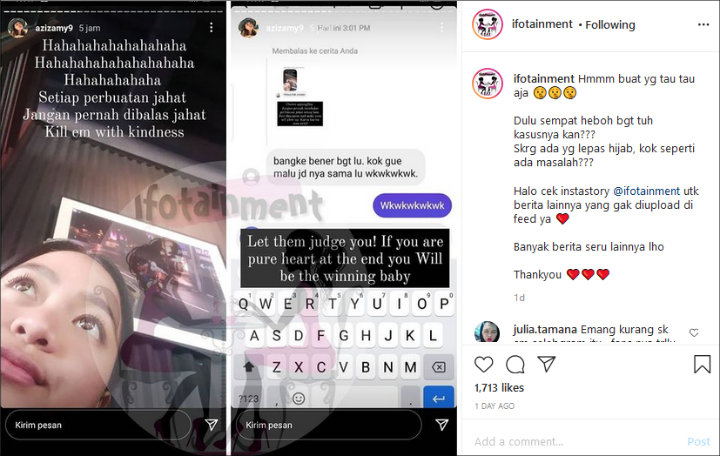 Mantan Asisten Rachel Vennya status
