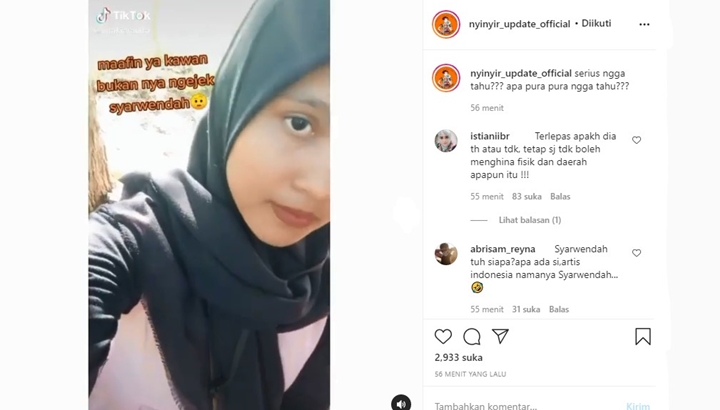 Pemilik Akun Yang Hina Sarwendah Akhirnya Muncul, Caranya Minta Maaf Ramai Dicibir