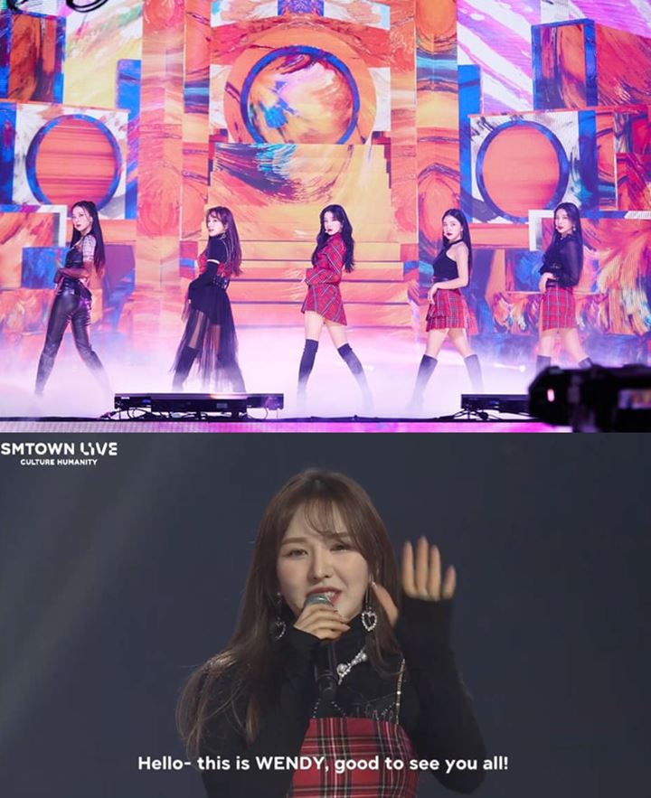Red Velvet Bikin Emosional Usai Tampil Perdana Bareng Wendy dalam Setahun di Konser \'SMTOWN\'