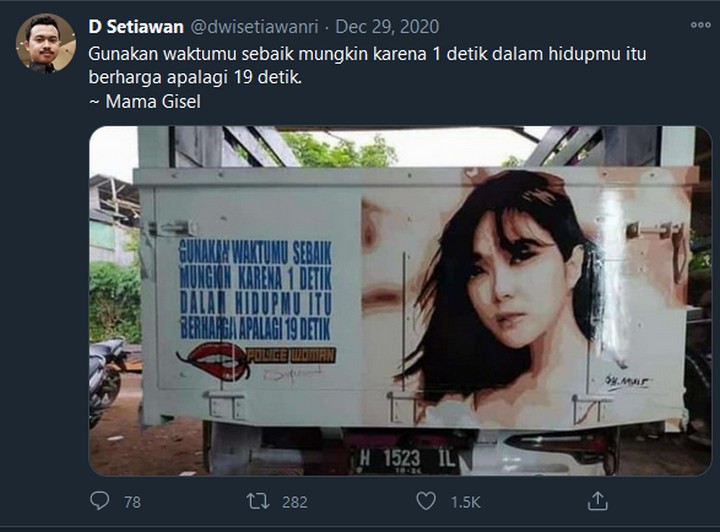 Meme 19 Detik Gisella Anastasia