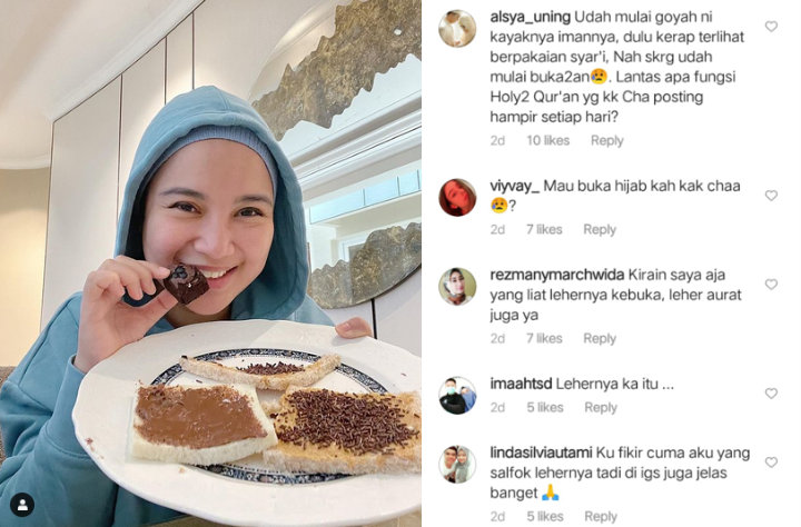 Chacha Frederica Dikira Bakal Buka Hijab Gegara Pamer Foto Ini, Aurat Jadi Perbincangan