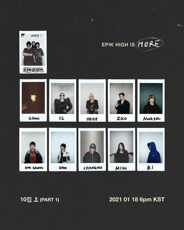 Epik High Kembali Ungkap Deretan Artis Kolaborasi Untuk Album Comeback, Ada B.I
