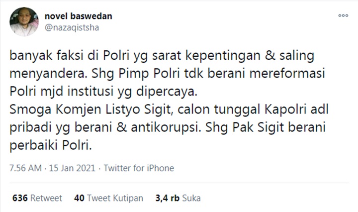 Novel Baswedan