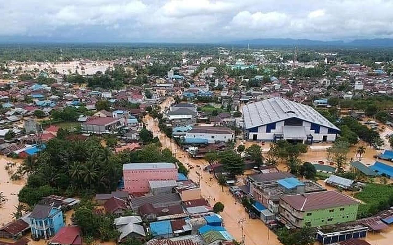 Gubernur Kalsel Tetapkan Status Tanggap Darurat Banjir, Masih Berpotensi Hujan Lebat Sampai Minggu