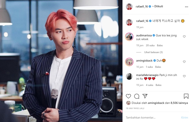 Rafael Tan Makin Mirip Oppa Korea, Audi Marissa Puji Mirip Aktor Favoritnya