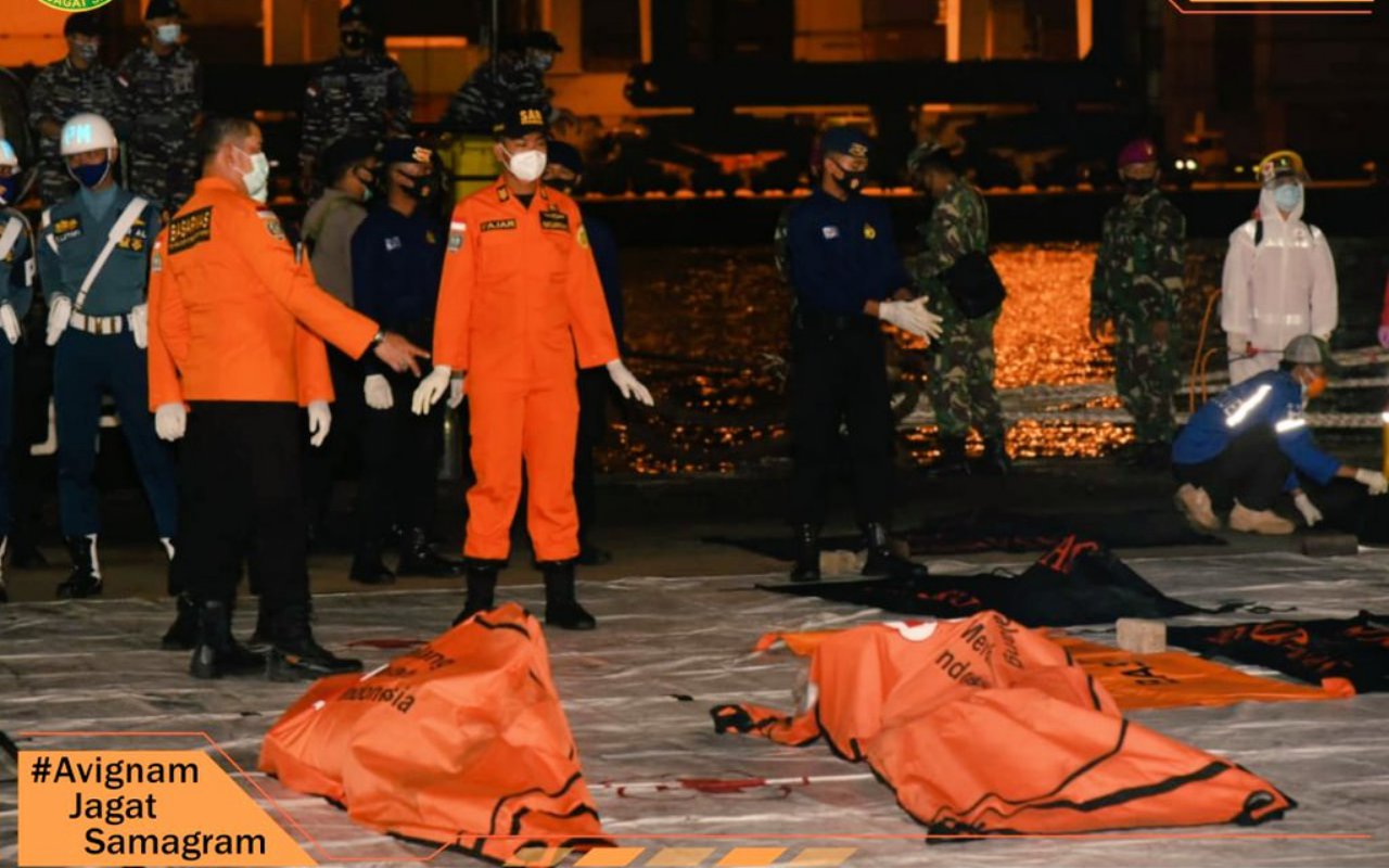 5 Korban Sriwijaya Air Kembali Teridentifikasi, Operasi SAR Terus Dilanjutkan