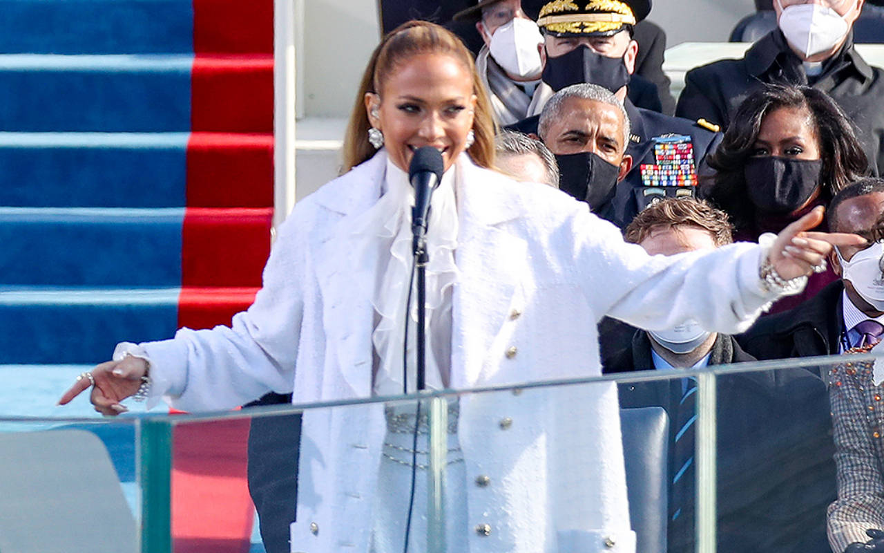 Jennifer Lopez Teriak dengan Bahasa Latin di Pelantikan Biden, Ternyata Ini Maknanya
