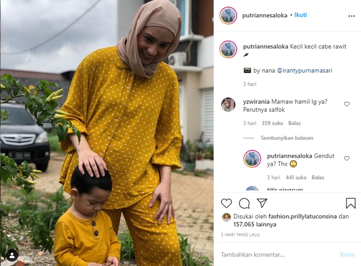 Ramai Disebut Hamil Lagi, Putri Anne Beri Jawaban Tak Terduga