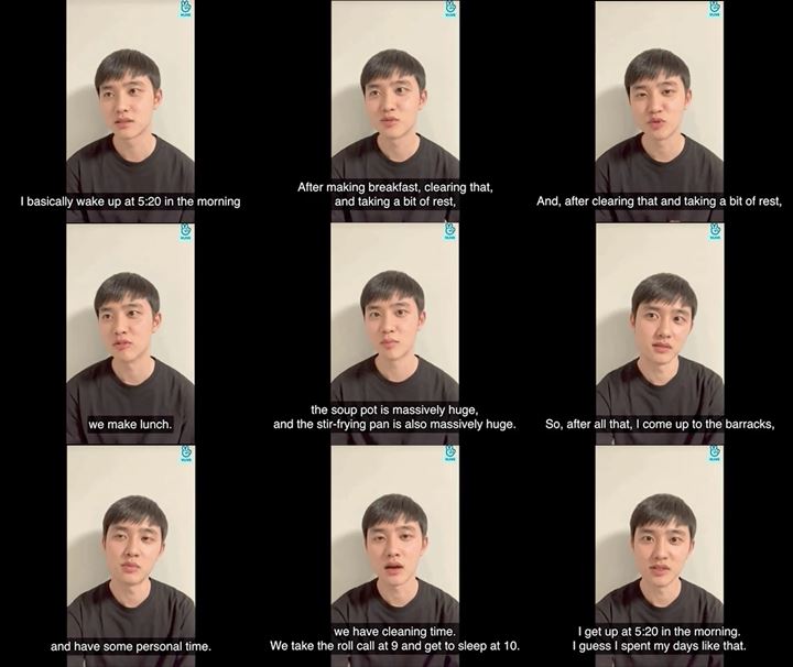 D.O. EXO Ungkap Rutinitasnya Sehari-Hari Selama Jalani Wajib Militer